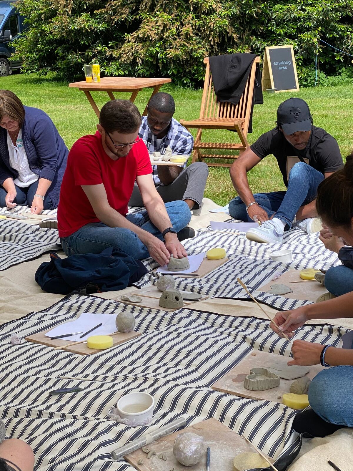 The Shape of Connection: clay and coaching for teams